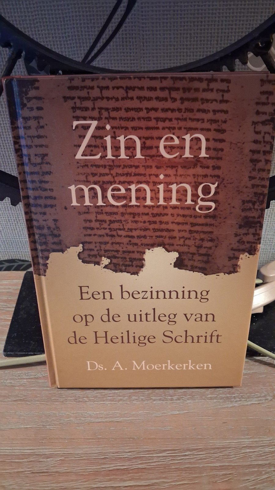 Zin en mening ., Boeken, Ophalen of Verzenden, Zo goed als nieuw, Ds. A. Moerkerken, Christendom | Protestants