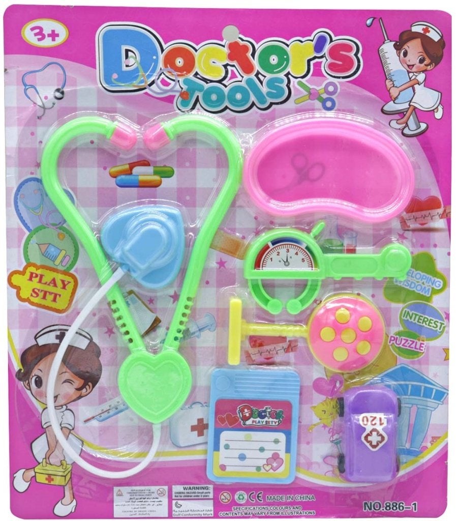 PARTIJ DOCTOR TOOLS OP KAART 29X26CM, ., Nieuw, Ophalen of Verzenden, .