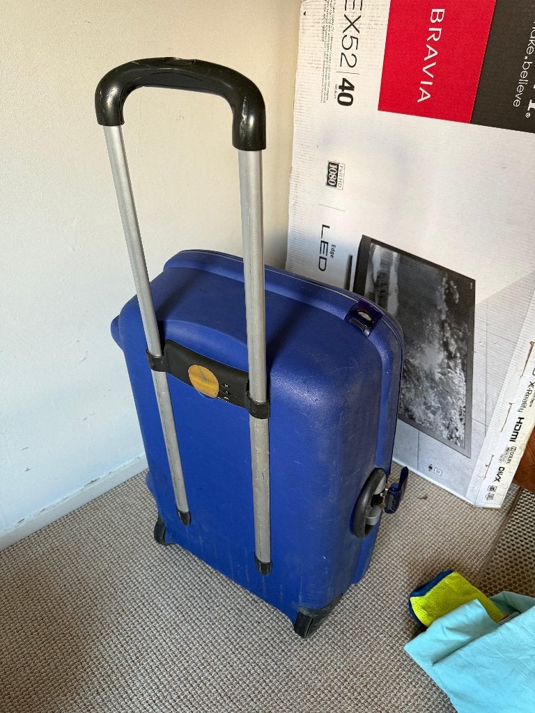 Samsonite koffer, Gebruikt, Hard kunststof, Slot, Ophalen
