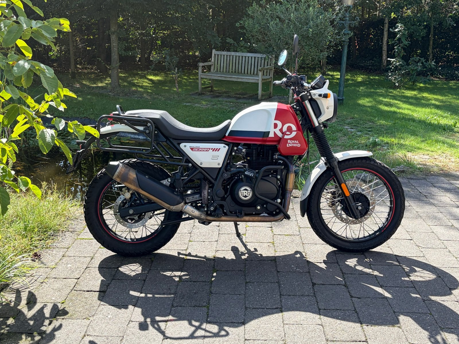 Royal Enfield Scram 411 bj 2022 13274 km., 411 cc, Gebruikt, Particulier, Enduro
