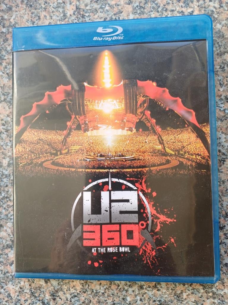 U2 360 At The Rose Bowl Blu-ray Disc, Cd's en Dvd's, Blu-ray, Ophalen of Verzenden, Zo goed als nieuw, Muziek en Concerten