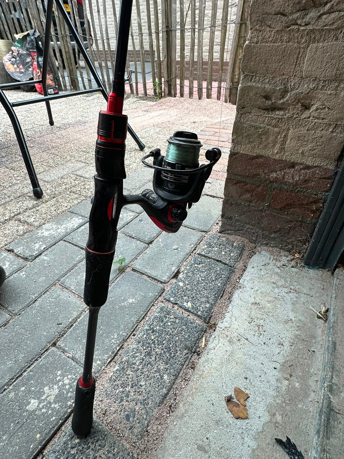 Vishengel met molen - TANNUOZHE, Ophalen, Nieuw, Complete hengel