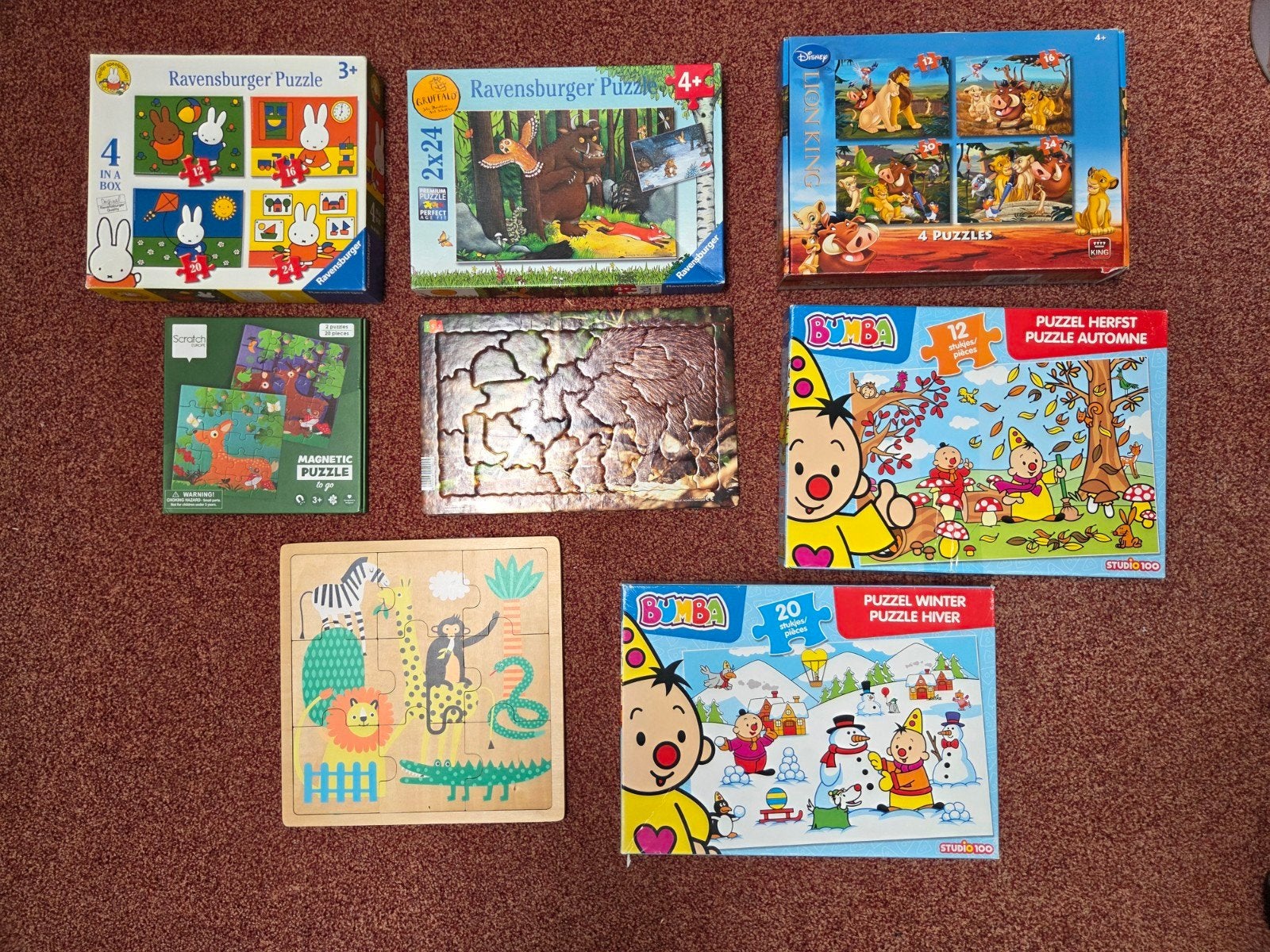 Diverse kinder legpuzzels - 1,50 per stuk, Ophalen