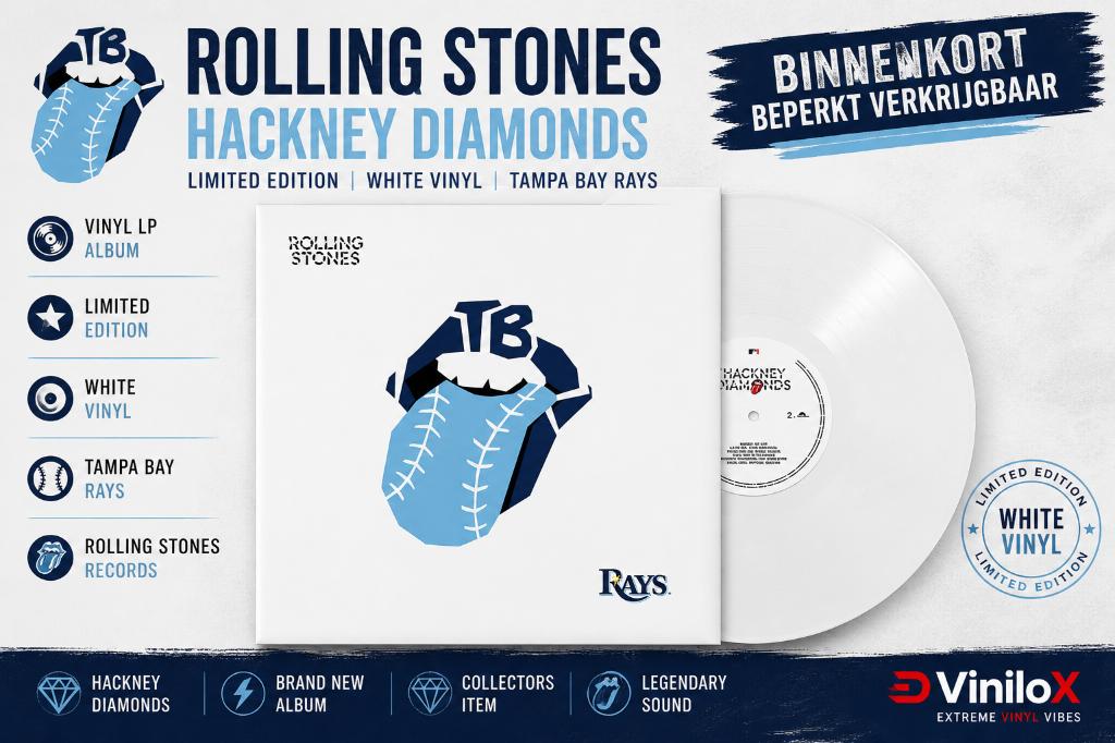 Rolling Stones – Hackney Diamonds LP White Vinyl Sealed, Geseald, 2020 tot heden, Ophalen of Verzenden, 12 inch