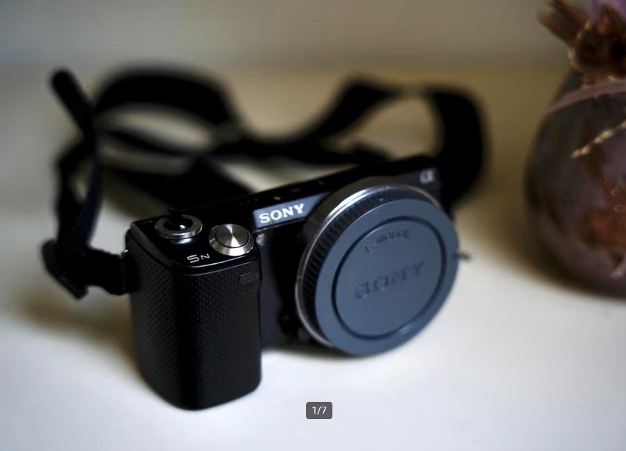 sony nex 5n , met accesoires, Audio, Tv en Foto, Fotocamera's Digitaal, Ophalen of Verzenden, Zo goed als nieuw, 15 Megapixel