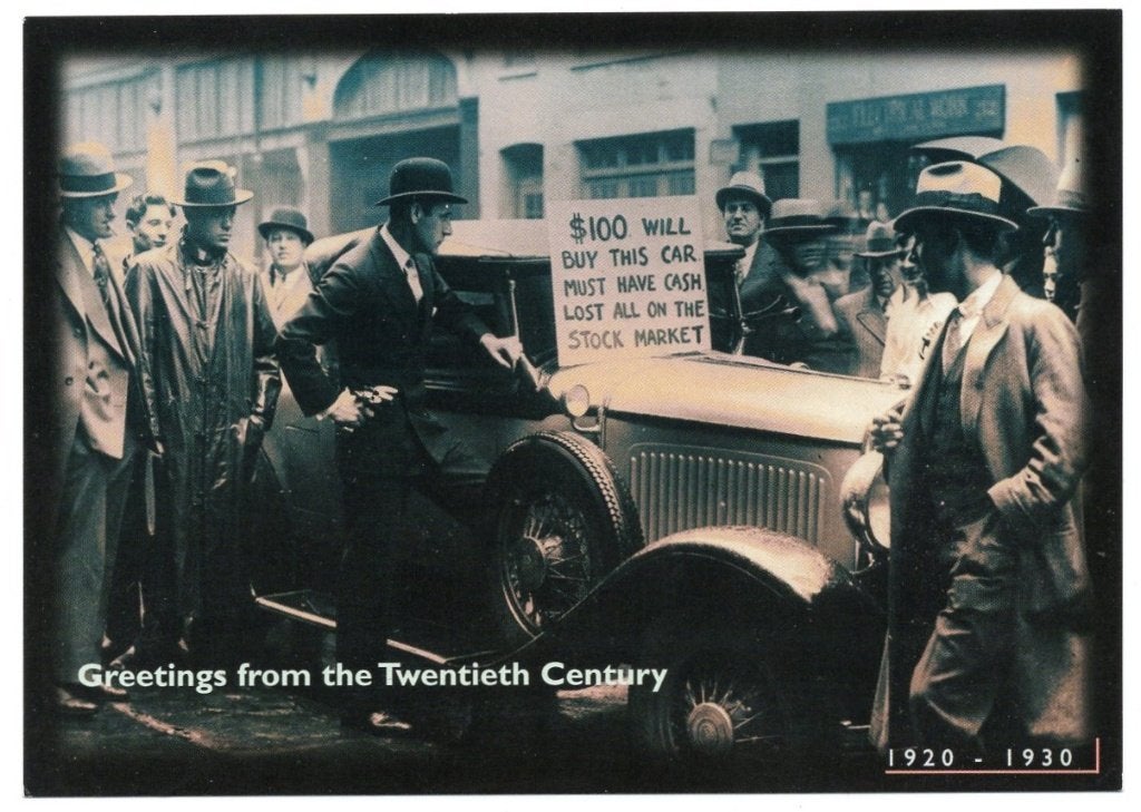 Greetings from the Twentieth Century 1920-1930, Verzenden, 1980 tot heden, Ongelopen, Politiek en Historie