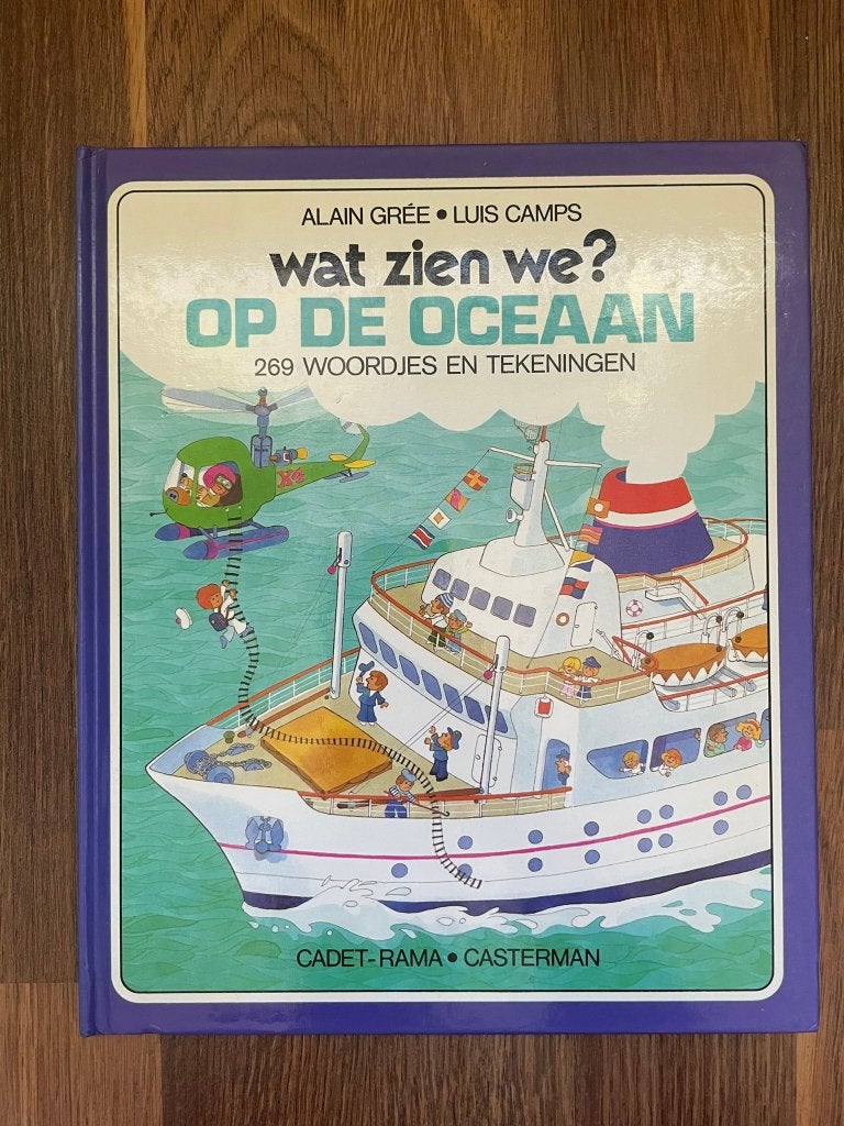 Wat zien we? Op de oceaan - Alain Gree - 1981 - vintage, Gelezen, Non-fictie, Ophalen of Verzenden, Alain Gree