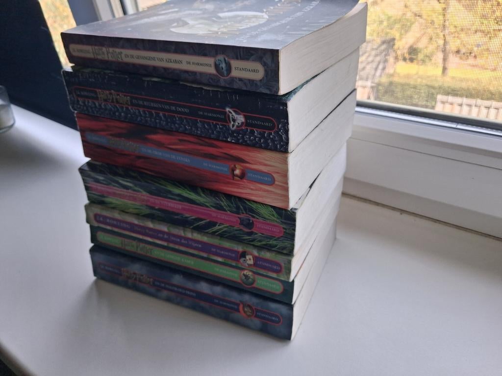 Harry Potter Boeken Compleet Serie 1 2 3 4 5 6 7, Boeken, Ophalen of Verzenden, Gelezen