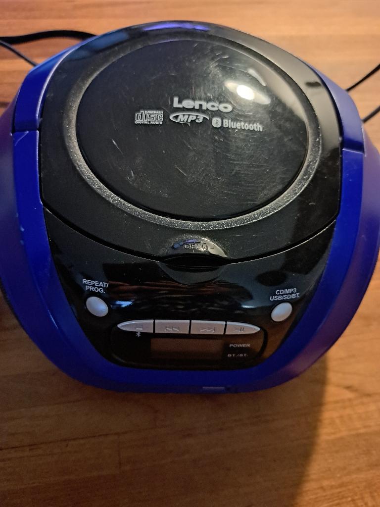 Lenco radio, Ophalen, Gebruikt, Radio, Met cd-speler