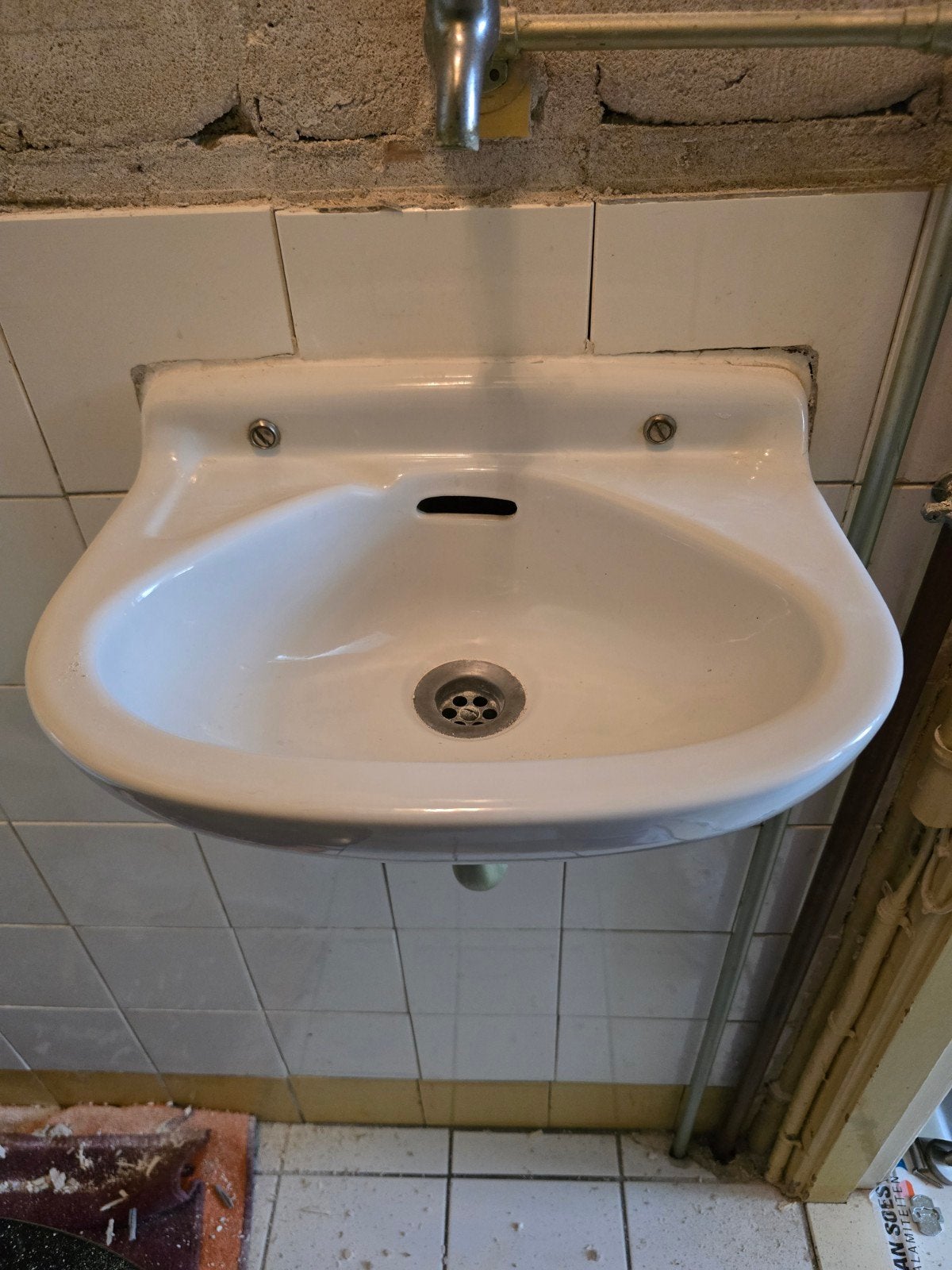 Jaren 30 wastafeltje van Sphinx, Ophalen, Minder dan 50 cm, Gebruikt, Overige typen