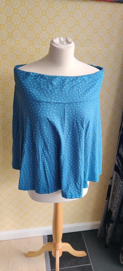 rok dames King Louie L polkadot, Blauw, Maat 42/44 (L), Ophalen of Verzenden, Zo goed als nieuw
