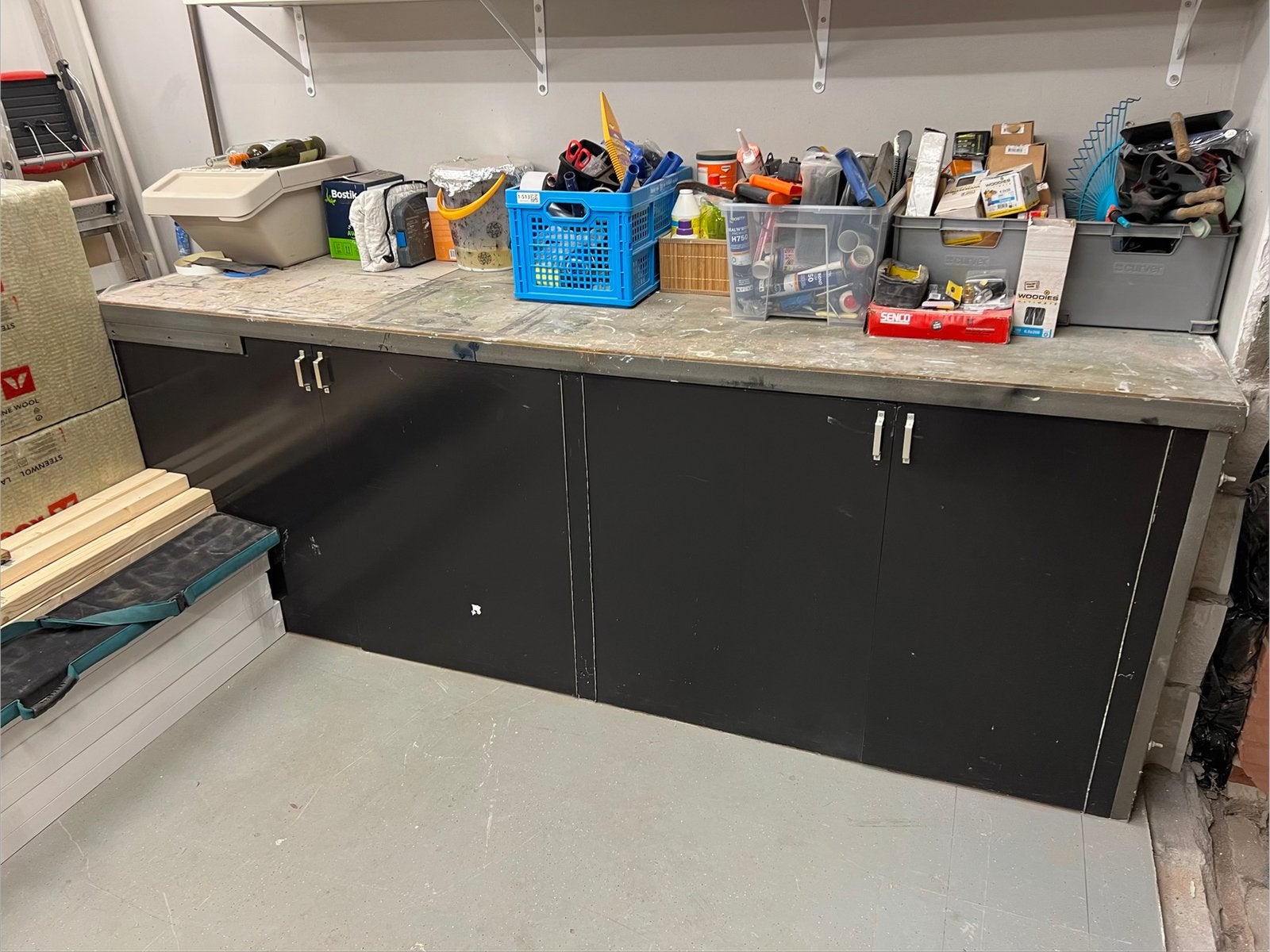 Gratis werkbank, Gebruikt, 75 cm of meer, Ophalen of Verzenden, 200 cm of meer