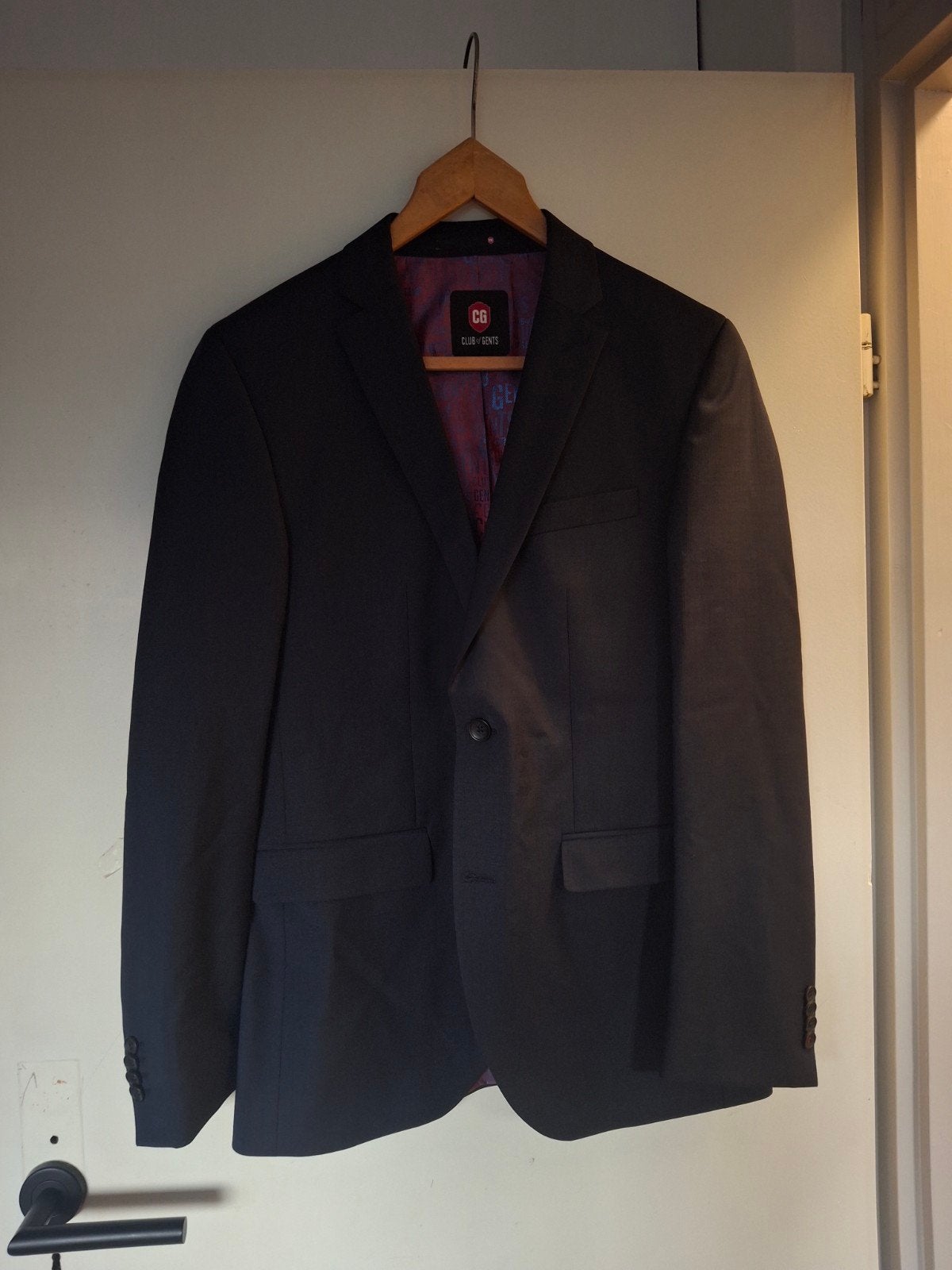 Club of Gents Herenpak - Zwart, Maat 50 (L), Kleding | Heren, Kostuums en Colberts, Ophalen, Maat 52/54 (L), Zwart, Club of Gents