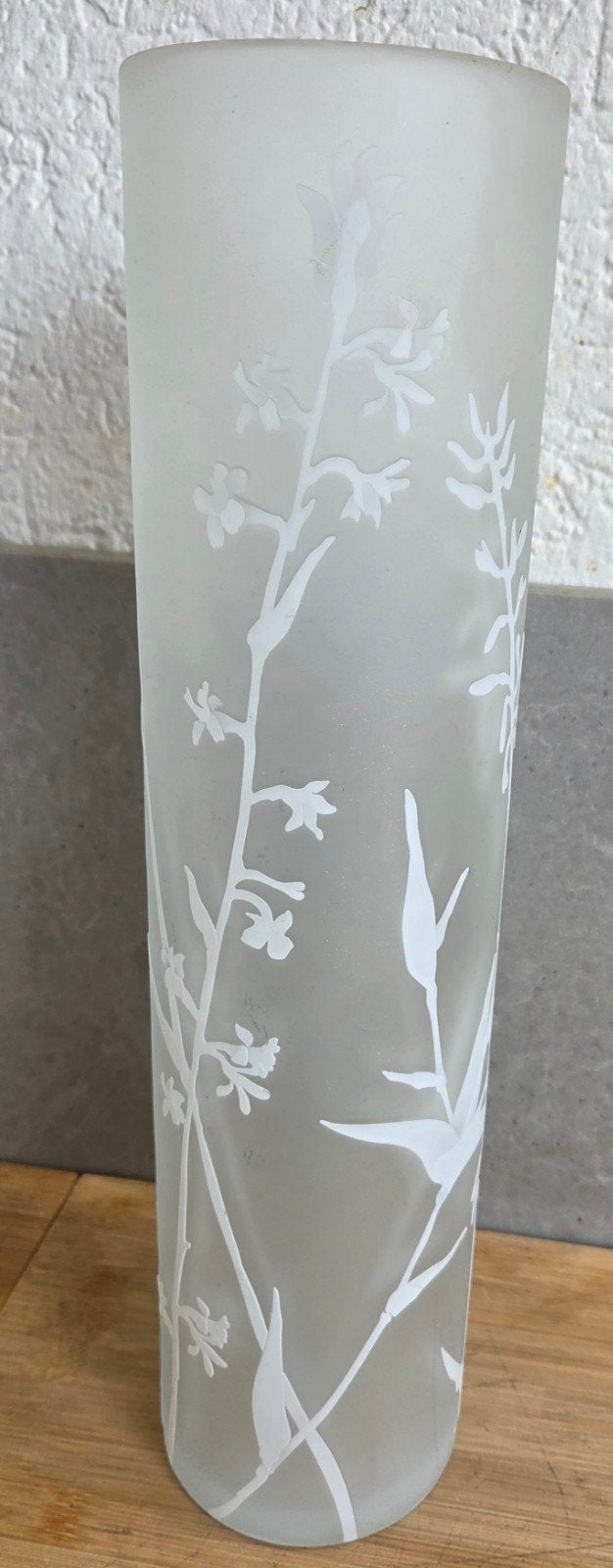 Pols Potten design vaas 40 cm, Huis en Inrichting, Woonaccessoires | Vazen, Ophalen, Zo goed als nieuw, Glas, 40 cm