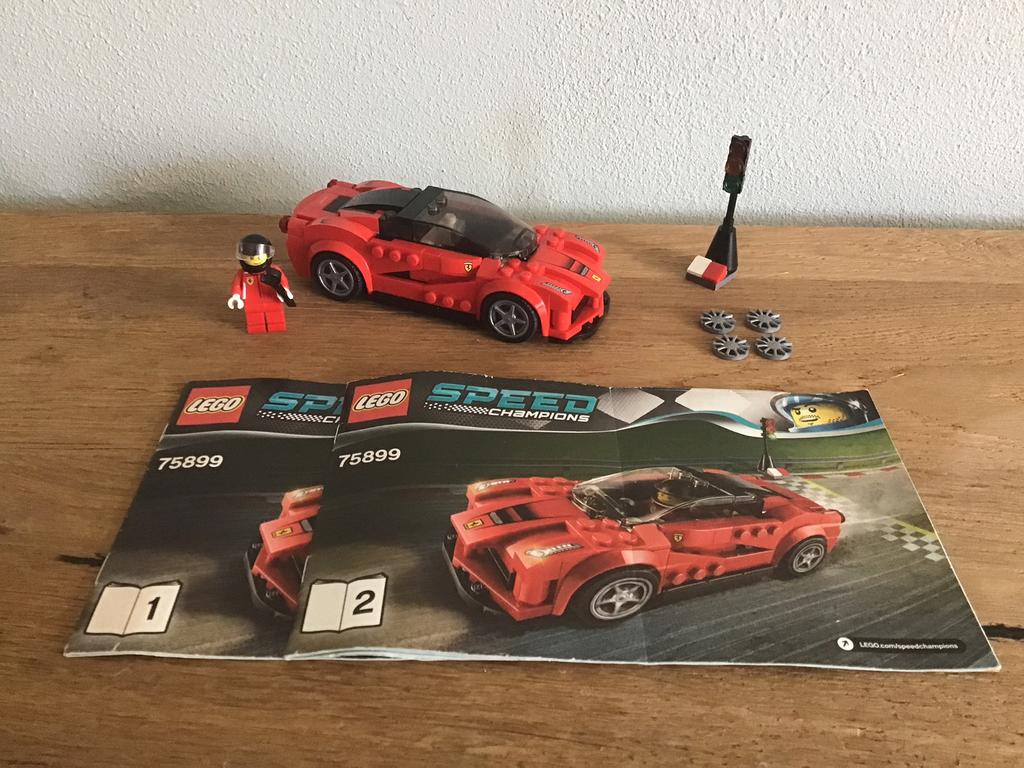 Lego speed champions 75899 - LaFerrari, Ophalen of Verzenden, Gebruikt