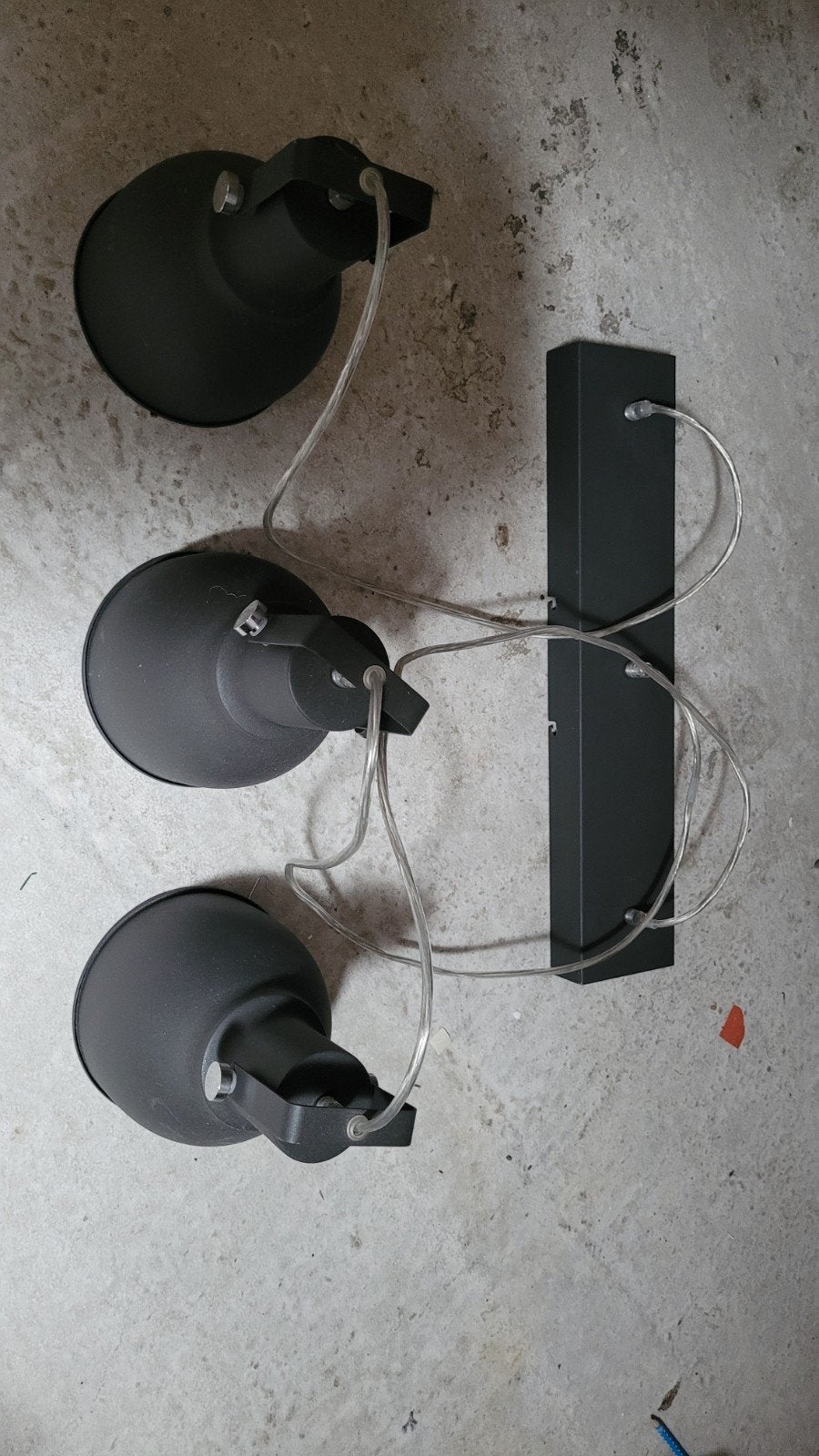 Hanglamp met 3 kelken., Ophalen of Verzenden, Minder dan 50 cm