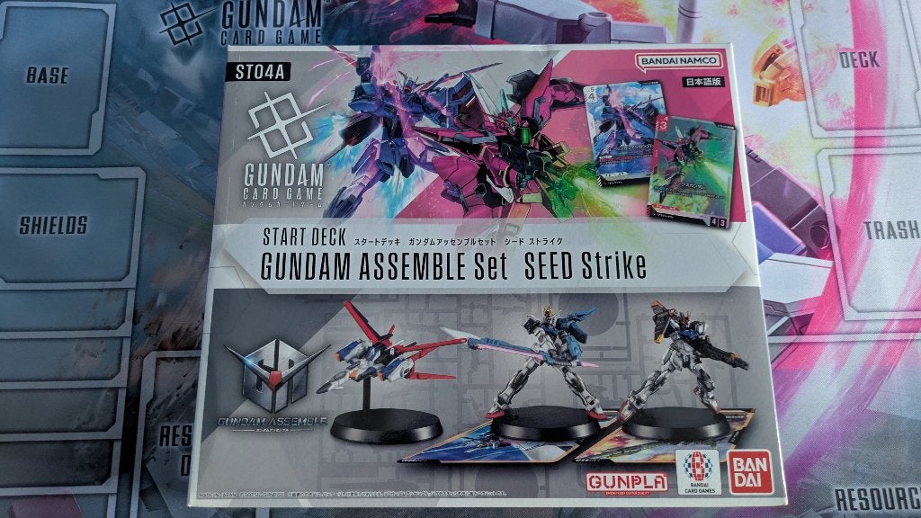 Gundam Card Game Assemble Starter Set SEED Strike ST04, Ophalen of Verzenden