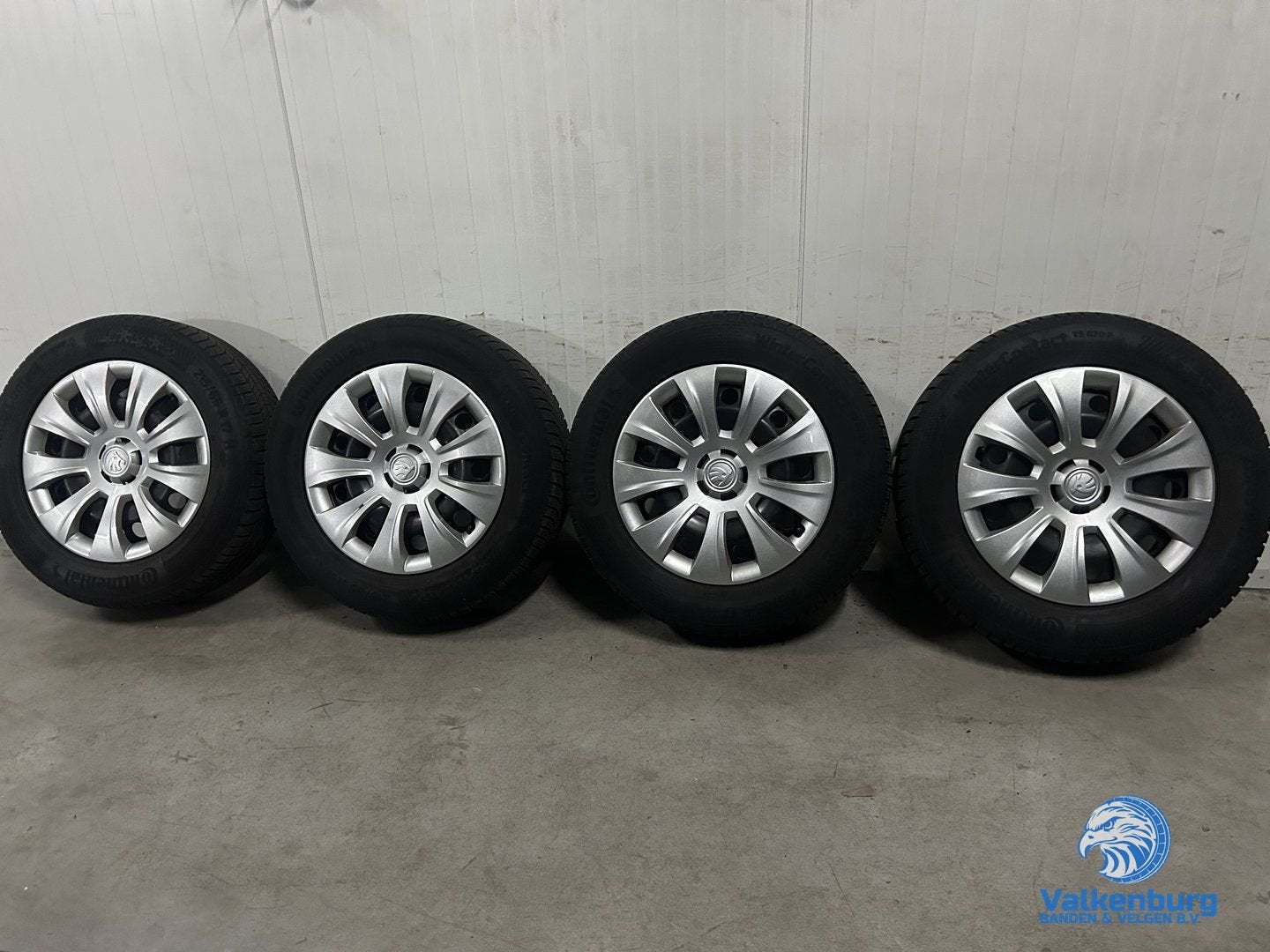 7mm! Originele Skoda Kodiaq VW Tiguan Audi Q3 Seat Tarraco W, -, -, Banden en Velgen, 17 inch