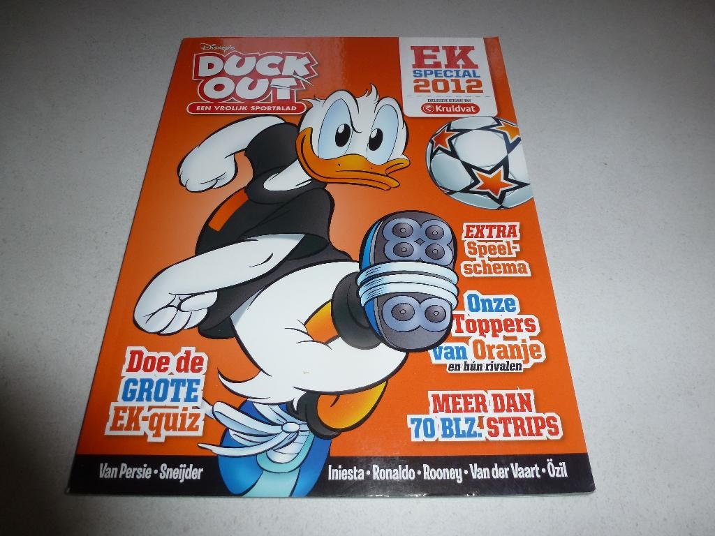 NIEUW EEN VROLIJKE REISSPECIAL donald duck EK SPECIAL 2012, Boeken, Stripboeken, Eén stripboek, Ophalen of Verzenden, Nieuw