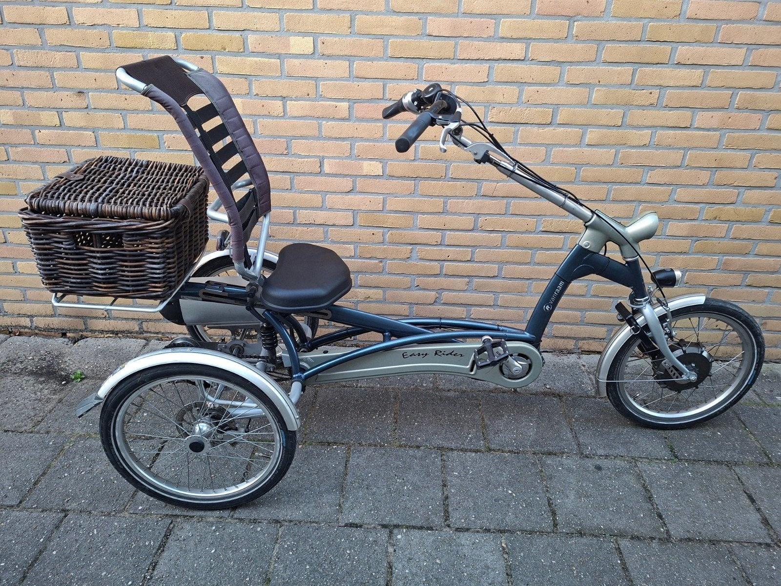 van Raam Easy Rider driewieler met mand, Gebruikt, Verstelbare zitting, Van Raam Easy Rider, Ophalen of Verzenden