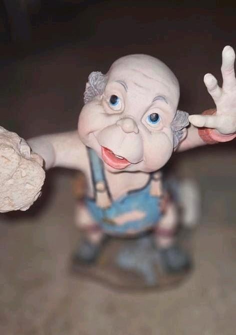 Laaf Ramenlapper Efteling, Verzamelen, Beelden en Beeldjes, Gebruikt, Laaf, Ophalen of Verzenden