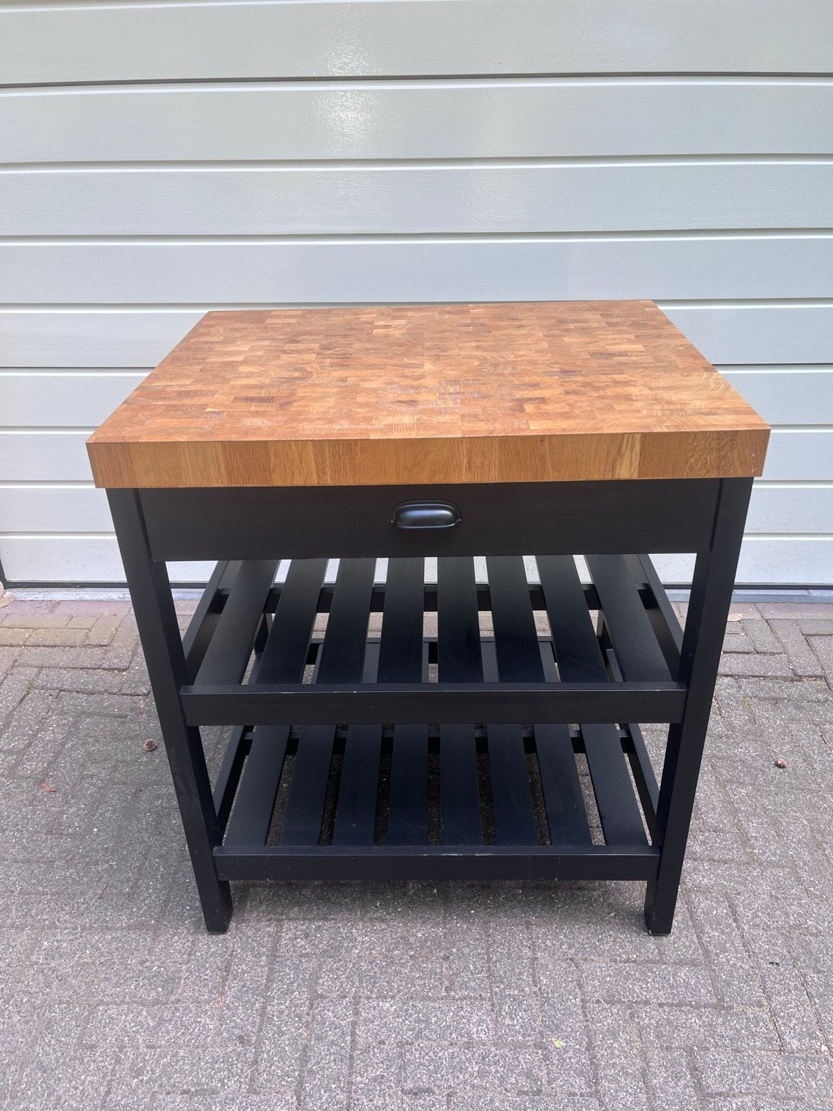 IKEA kookeiland in zeer goede staat, Ophalen, Hout, IKEA, Keukentrolley