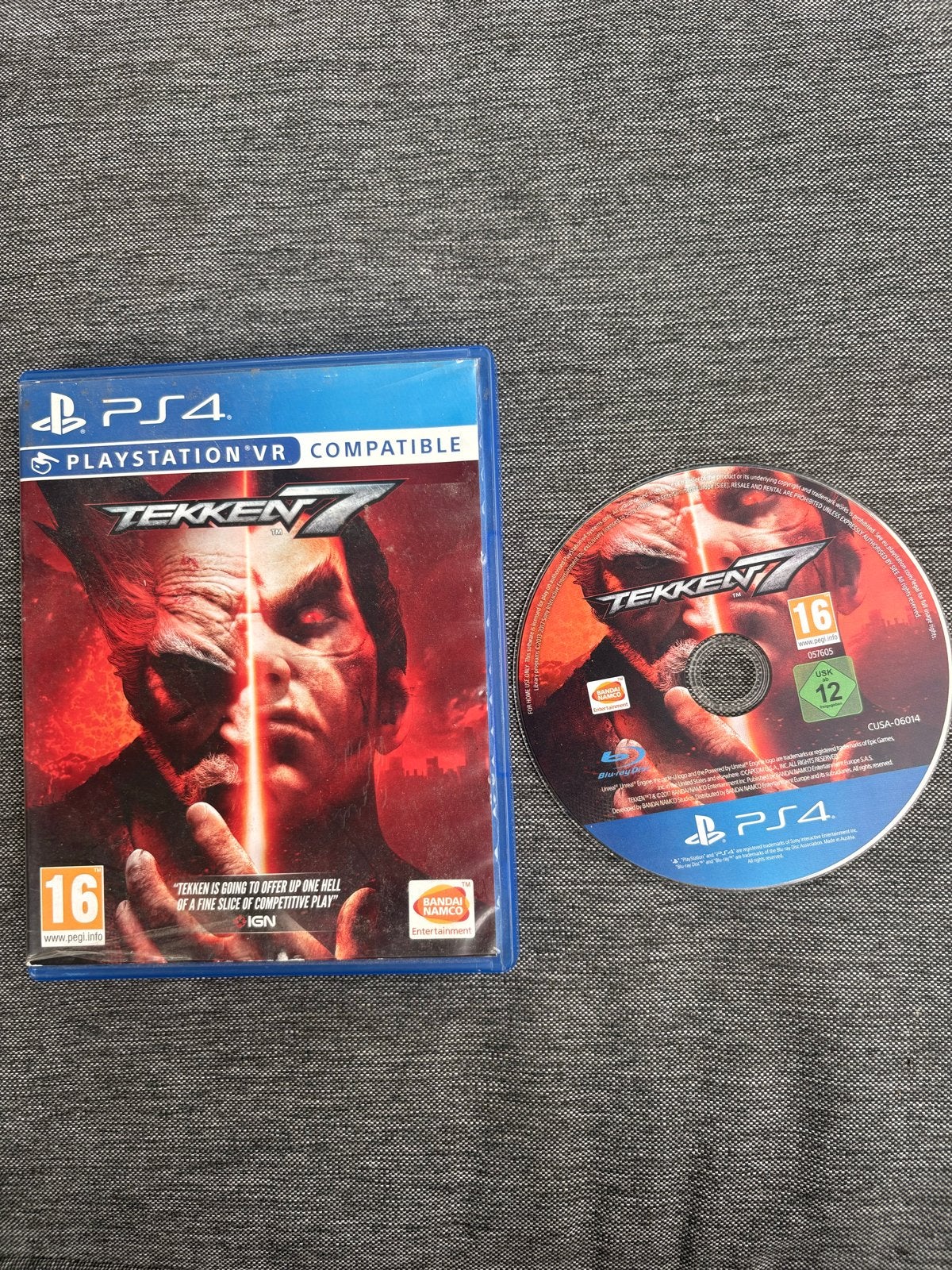 Tekken 7 PS4 - Vechtgame met VR-compatibiliteit, Spelcomputers en Games, Games | Sony PlayStation 4, Zo goed als nieuw, Vechten