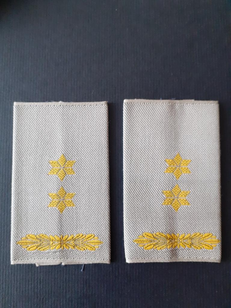 Rang : Luitenant Kolonel,  desert tenue, Ophalen of Verzenden, Landmacht, Nederland, Embleem of Badge