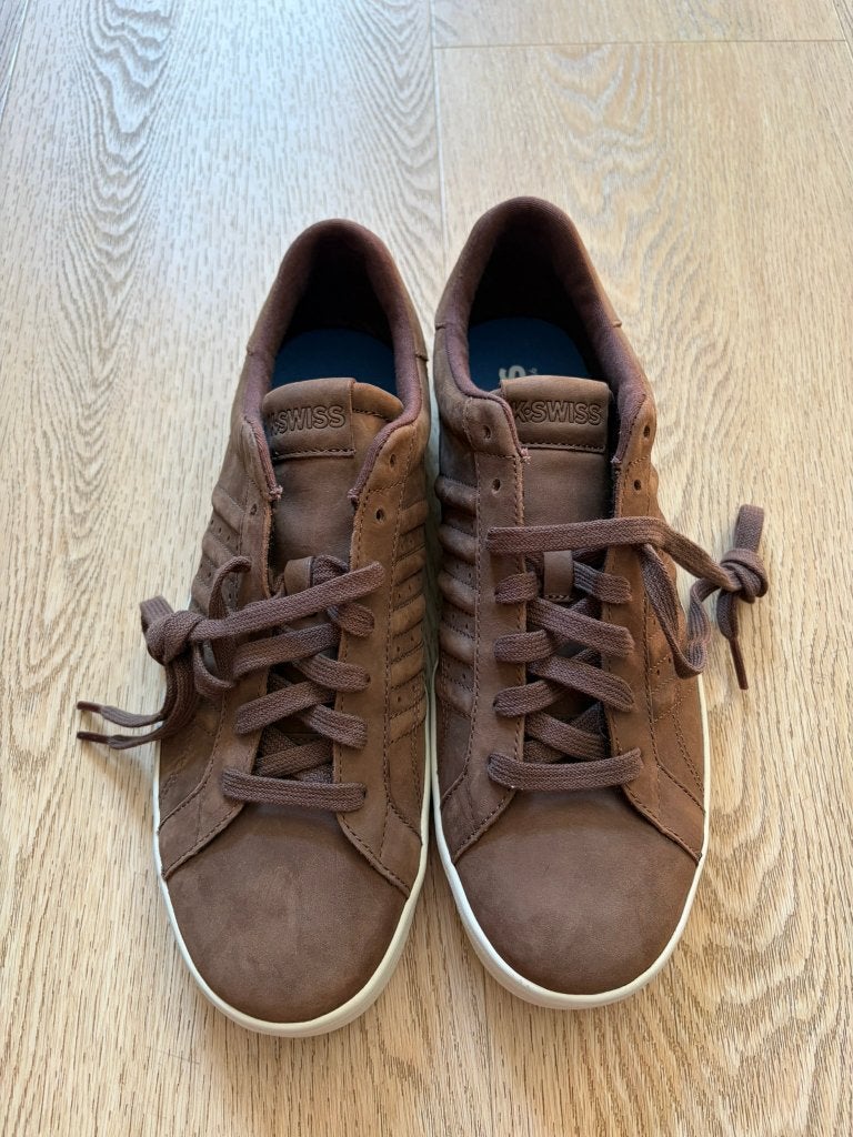 K-swiss heren sneakers nieuw bruin maat 44,5, Bruin, Ophalen of Verzenden, Sneakers of Gympen, Nieuw