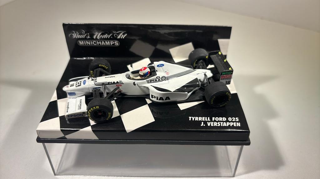 F1 Tyrrell ford 025 j.verstappen minichamps 1.43, Auto, Ophalen of Verzenden, MiniChamps, A