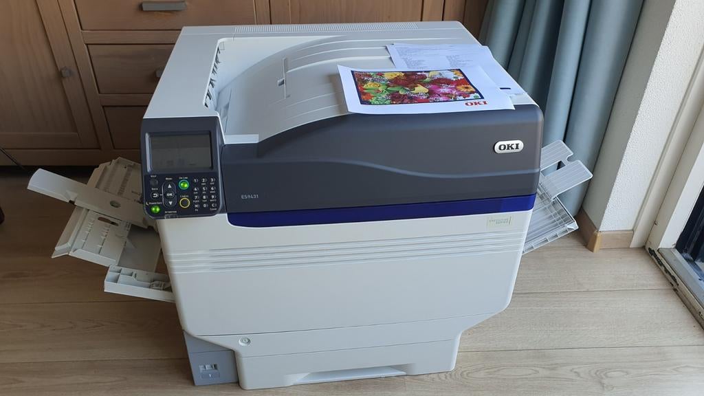 OKI ES9431 Executive Series LED-printer, Computers en Software, Printers, Gebruikt, Printer, LED-printer, Kleur printen, Zwart-en-wit printen