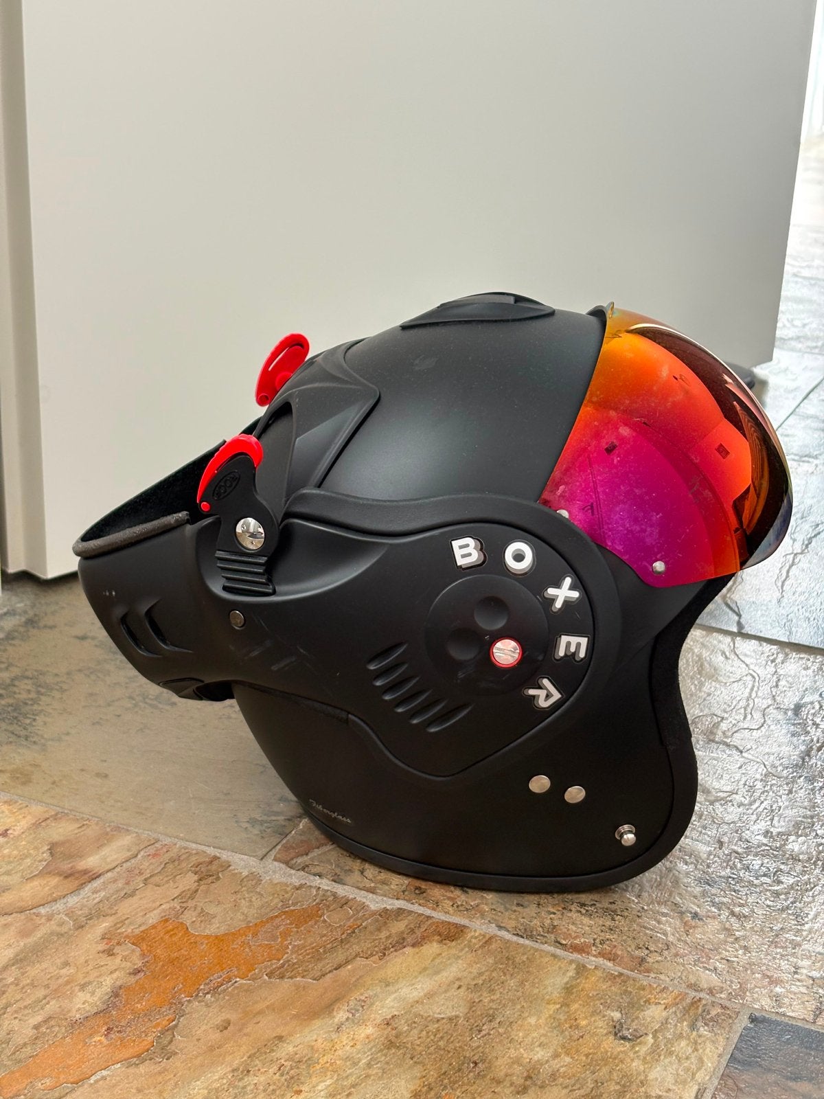 Roof Boxer V8 Helm Maat XL, Motoren, Overige merken, Systeemhelm, Heren, XL