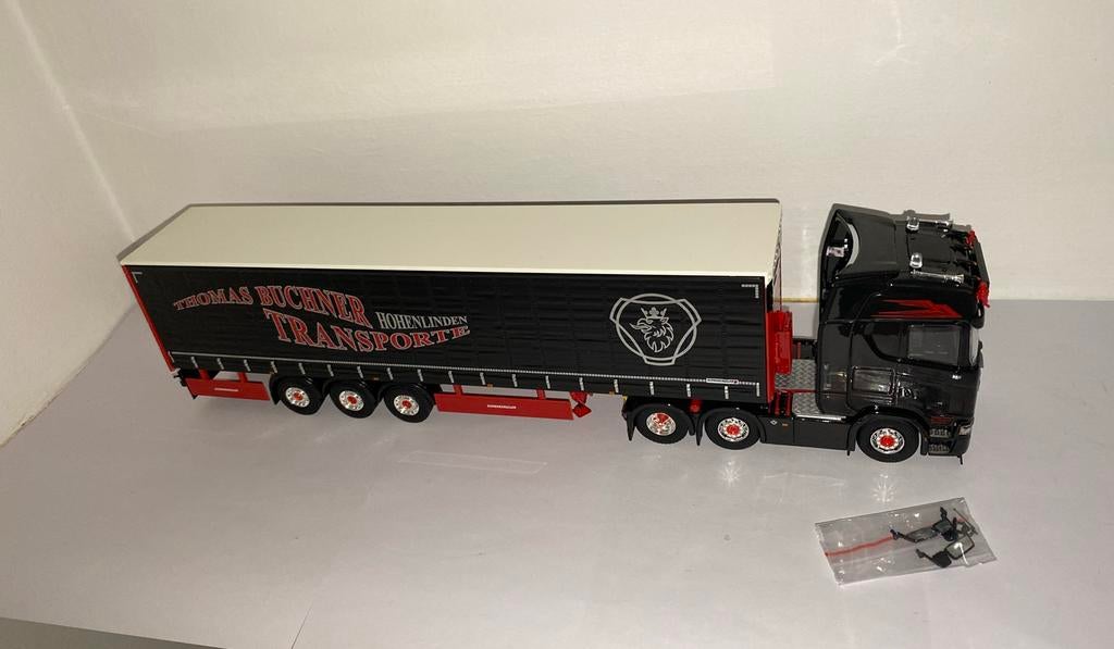 Tekno Scania Buchner Transport 1:50, Ophalen of Verzenden, Nieuw, Bus of Vrachtwagen, Tekno