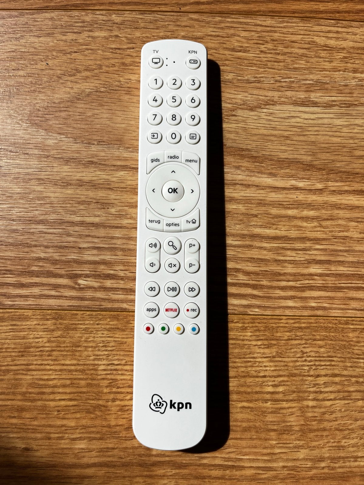 KPN afstandsbediening voor TV en ontvanger, Ophalen of Verzenden, Zo goed als nieuw, Origineel, Tv