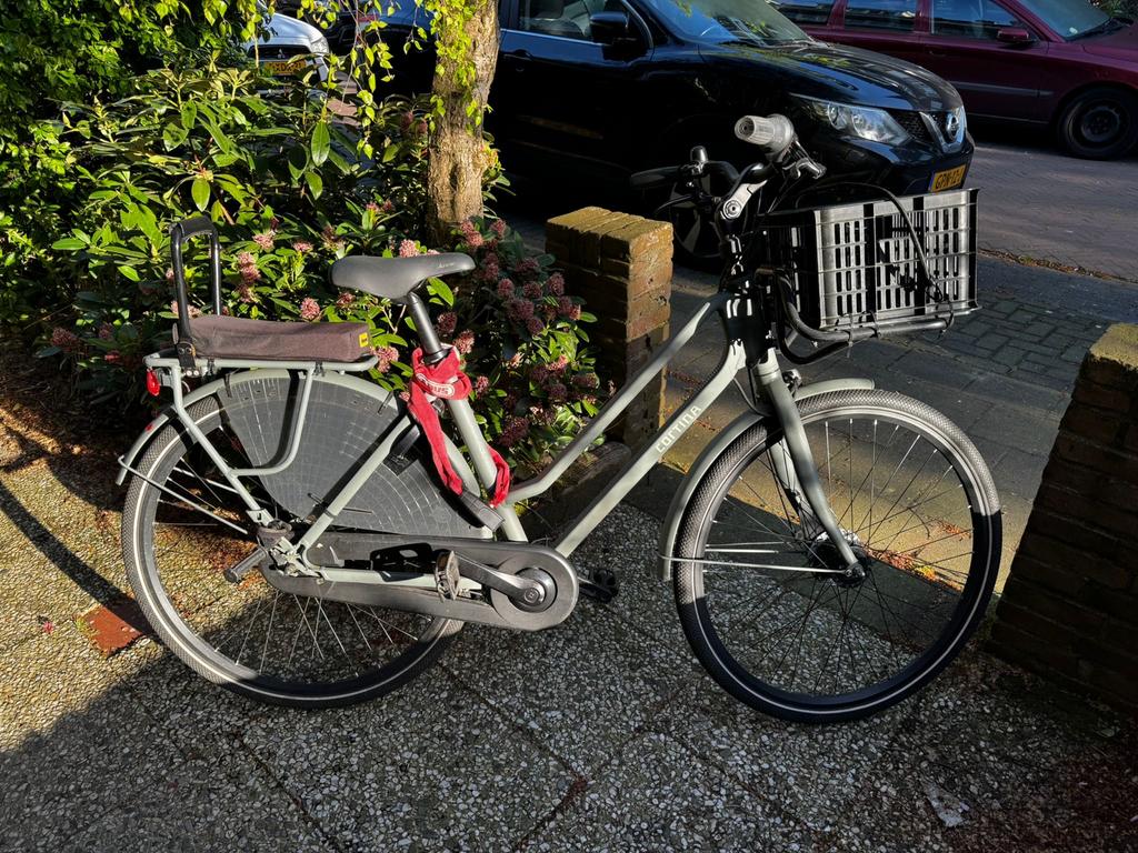 Cortina damesfiets - Zo goed als nieuw, Velgrem, Zo goed als nieuw, 50 tot 53 cm, Ophalen