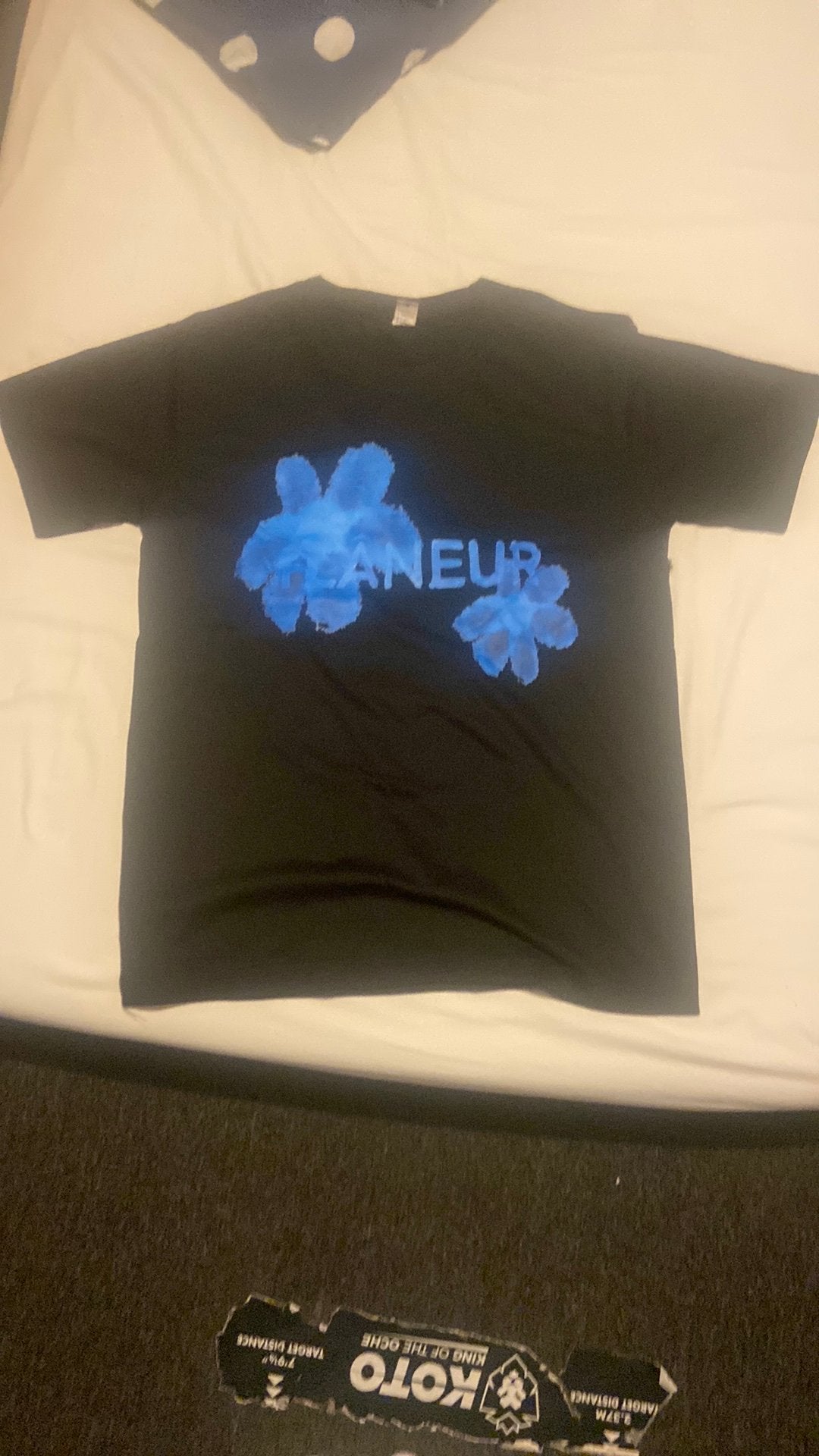 Flaneur t shirt, Verzenden, Zo goed als nieuw, Zwart