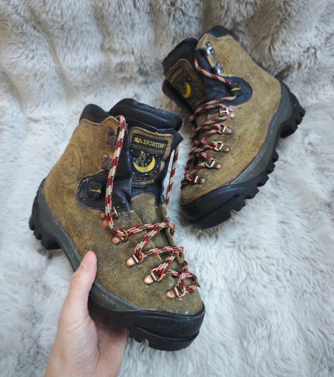 La Sportiva Makalu Berschoenen Schoenen Made Italy 39.5, Ophalen of Verzenden, Zo goed als nieuw, Schoenen