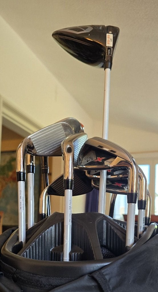 Complete golfset Cobra XLT 15, Sport en Fitness, Golf, Ophalen of Verzenden, Zo goed als nieuw, Set, Overige merken