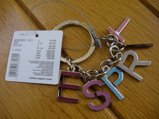 ESPRIT sleutelhanger, Ophalen of Verzenden, Nieuw, Merk