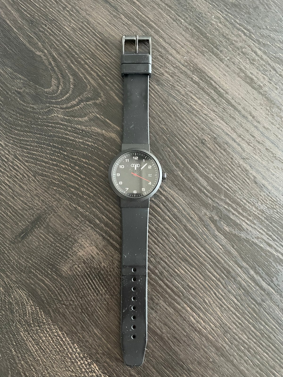 Audi Collection Horloge Zwart, Kunststof, Gebruikt, Polshorloge, Overige materialen