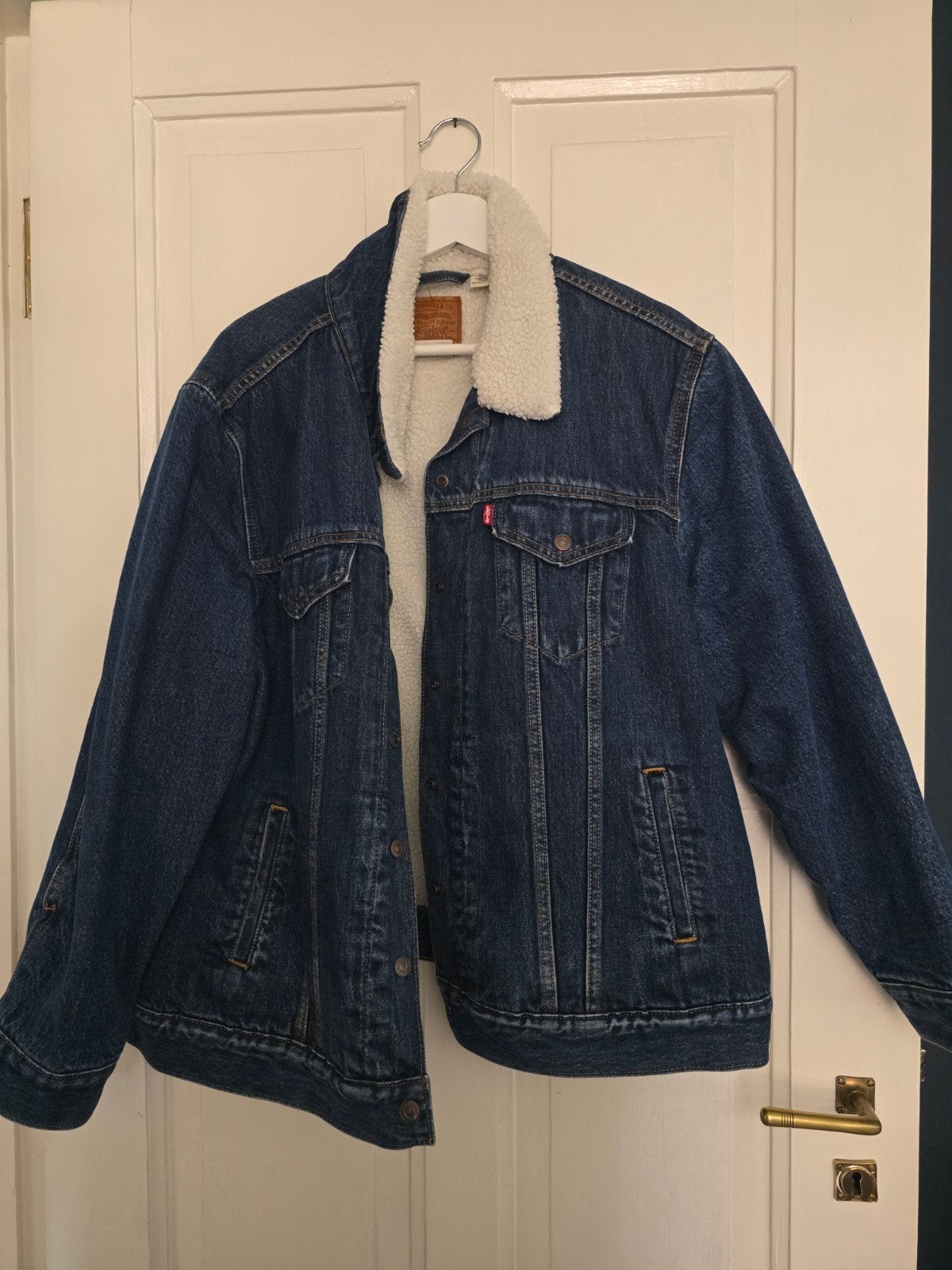Levi's spijkerjas met voering - Maat 2XL, Levi's, Blauw, Overige maten, Ophalen of Verzenden