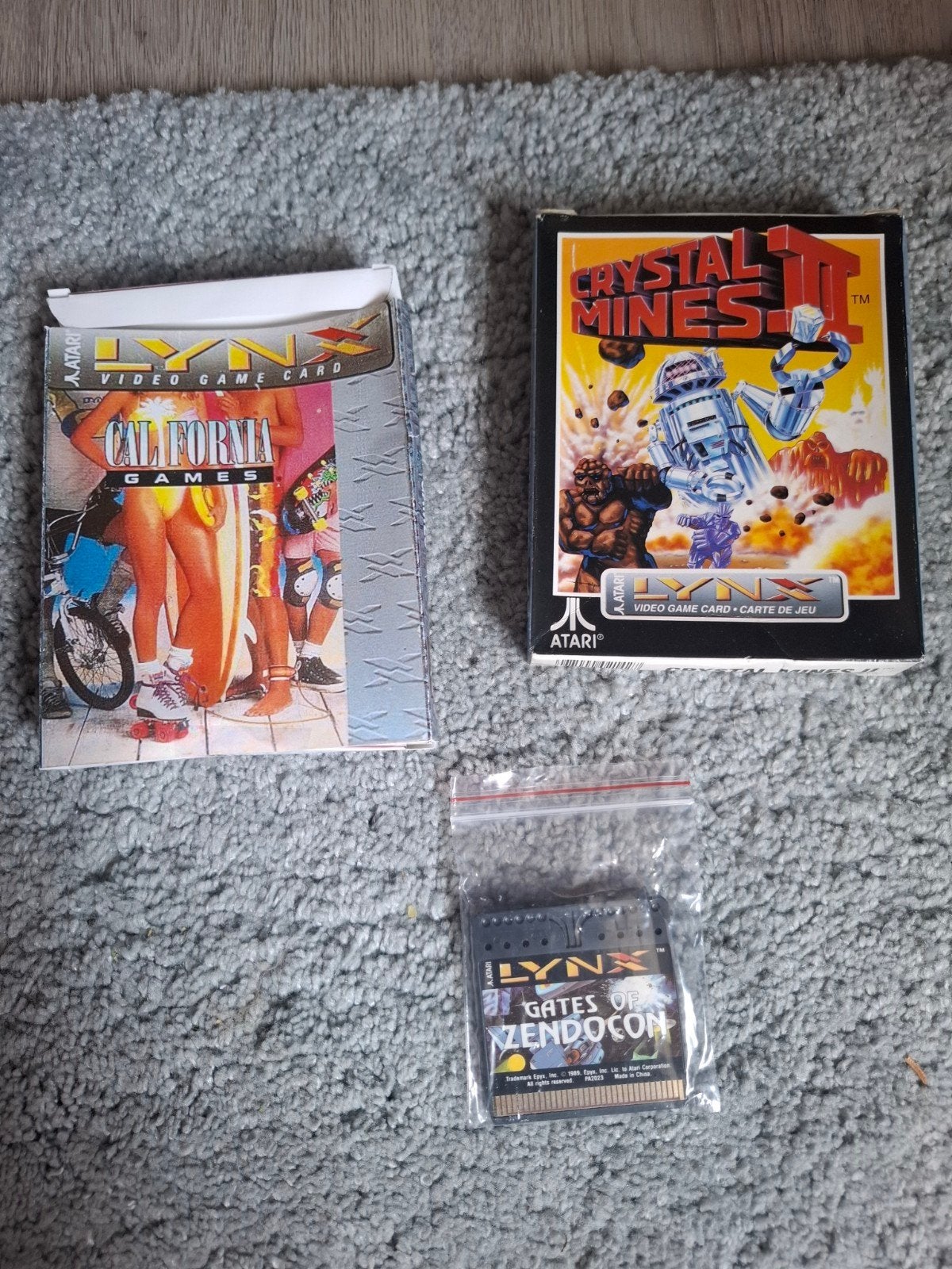 Atari Lynx Games: Crystal Mines II, California Games, Gates, Spelcomputers en Games, Spelcomputers | Atari, Ophalen of Verzenden