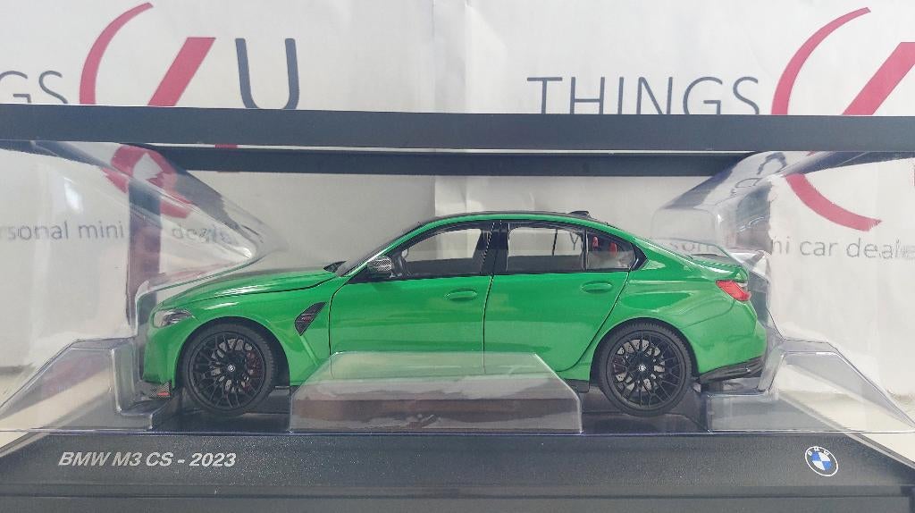Minichamps 1:18 BMW M3 CS signal groen nieuw in verpakking, Ophalen of Verzenden, Nieuw, Auto, MiniChamps