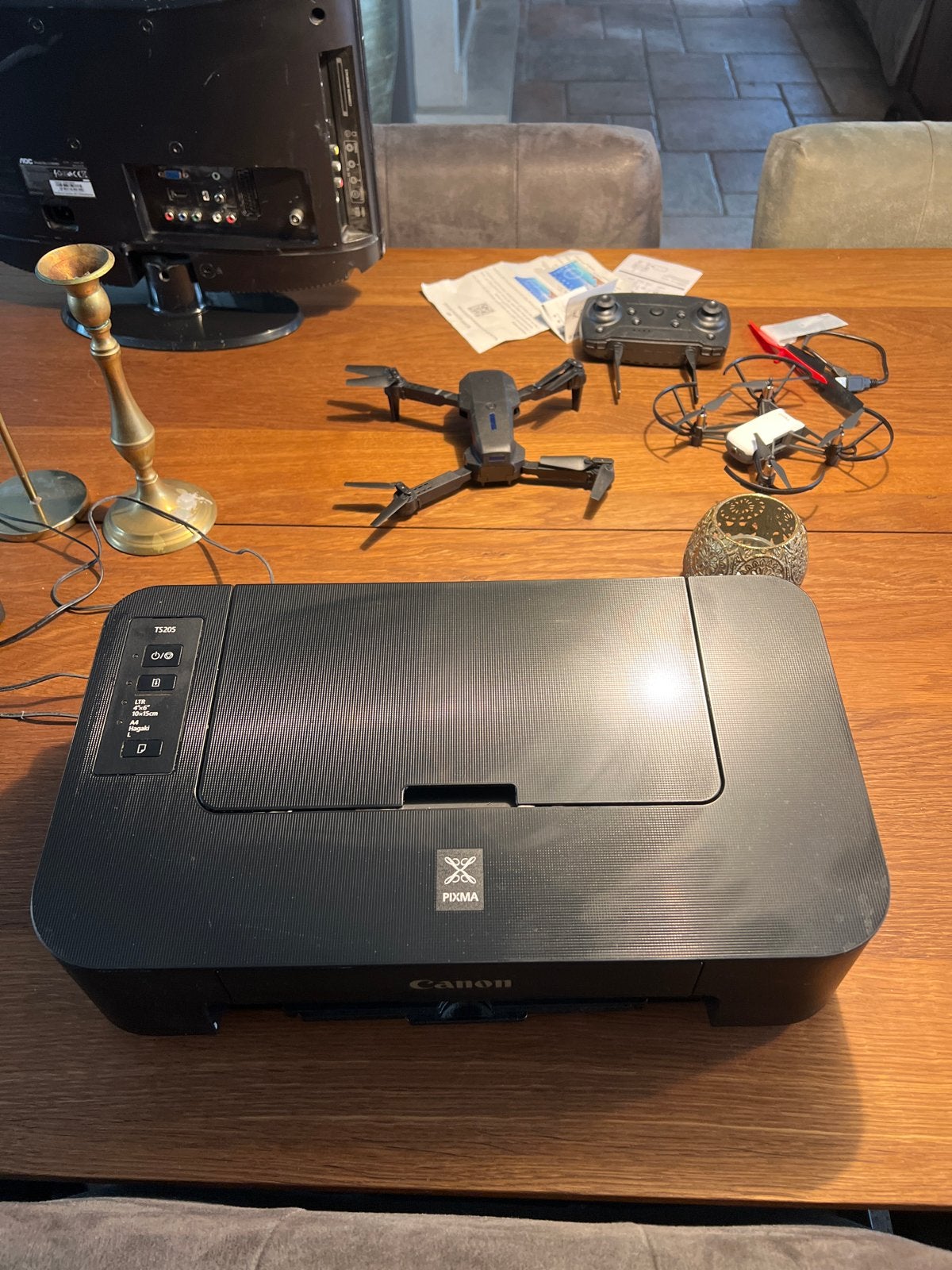Canon Pixma TS205 Printer - Zo goed als nieuw, Computers en Software, Printers, Zo goed als nieuw, Printer, Inkjetprinter, Kleur printen