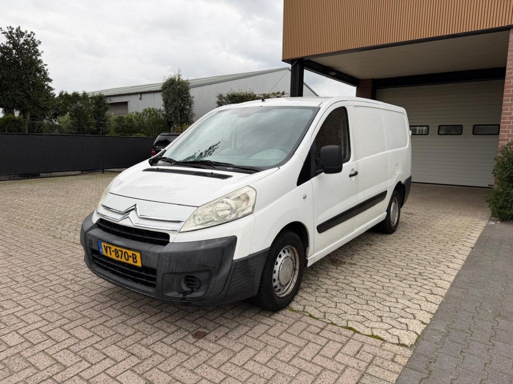 Citroen JUMPY 2.0 Benzine bestelauto L2 marge deuren+ ruit, Auto's, Elektrische ramen, Citroën, Wit, Bedrijf