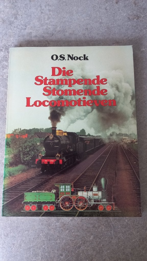 Die stampende stomende locomotieven, Verzamelen, Spoorwegen en Tramwegen, Ophalen of Verzenden, Zo goed als nieuw, Trein, Boek of Tijdschrift
