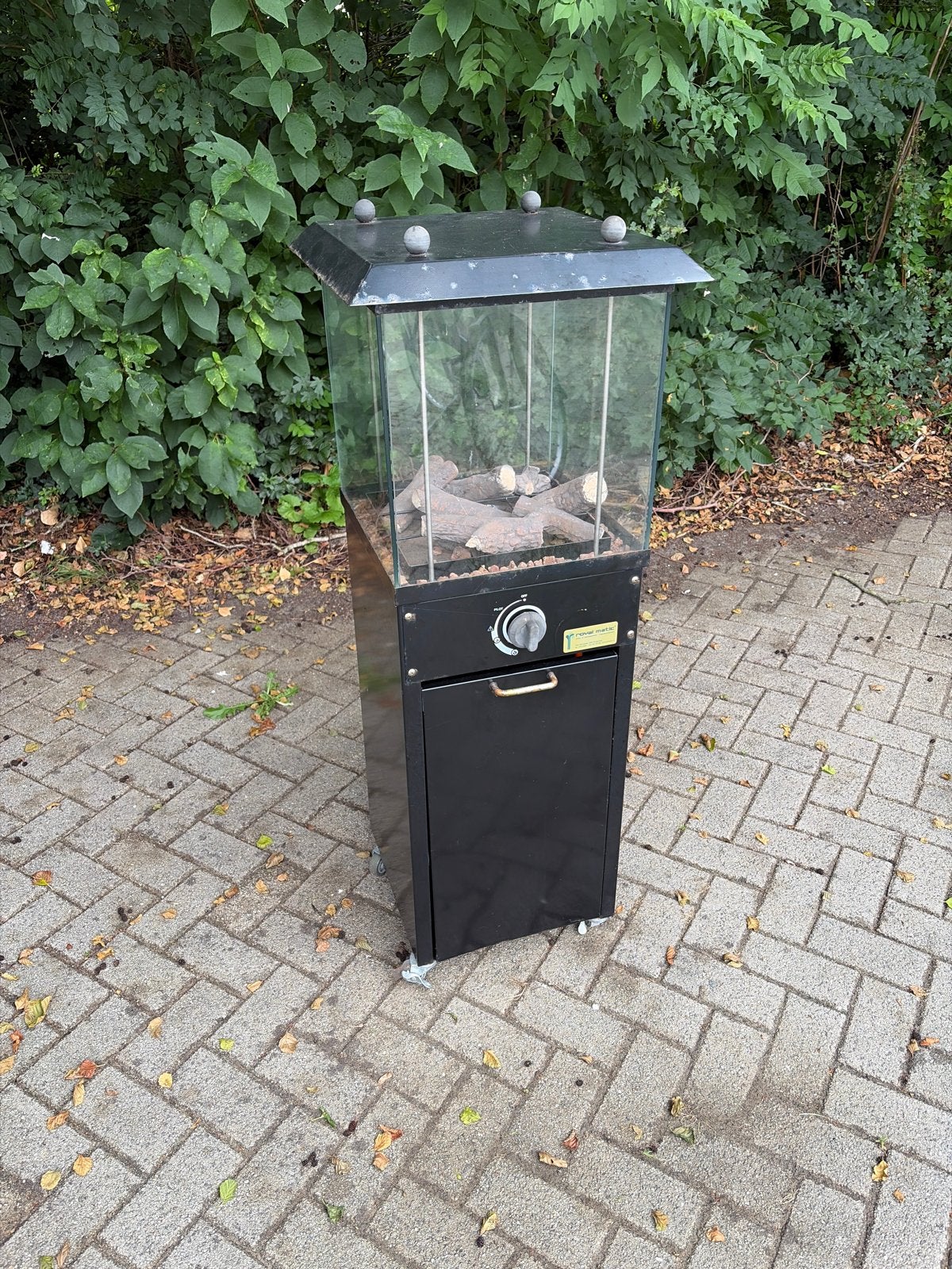 Leuke sfeerhaard zonder gasfles, Huis en Inrichting, Haarden, Ophalen, Gebruikt, Vrijstaande haard, Gashaard