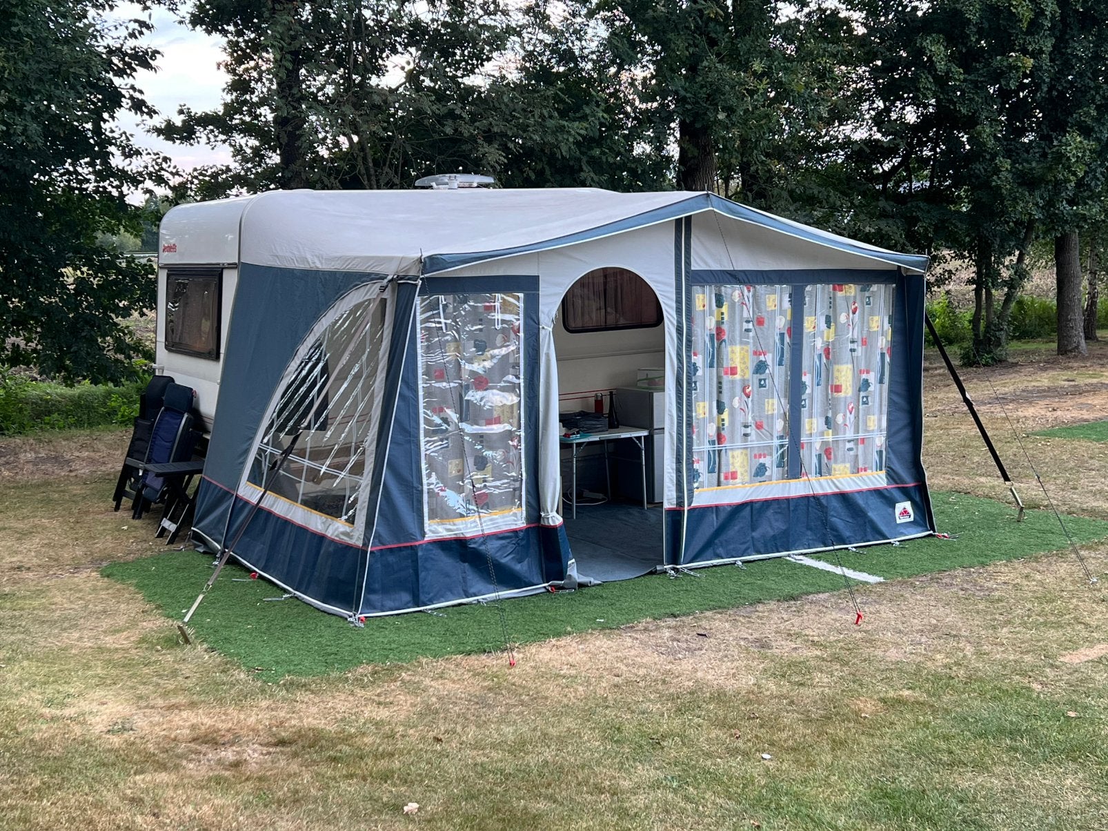 Voortent maat 6 dorema multi nova, Ophalen, Gebruikt