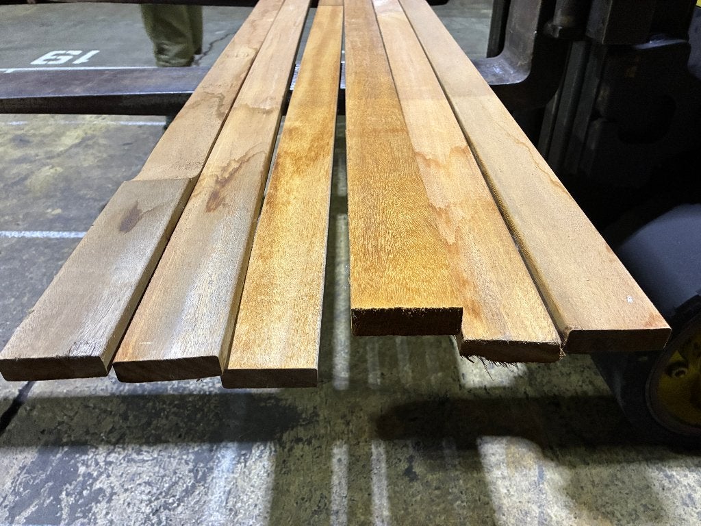 Hardhouten Planken schuttingdelen wandplank 20x65mm € 1,09m1, Ophalen, Planken, Nieuw, Hardhout