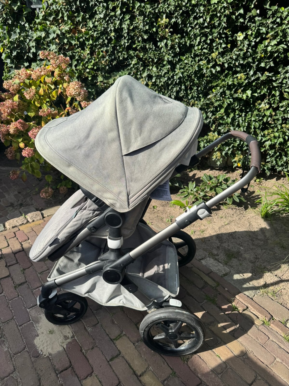 Bugaboo Fox 3 Grey Melange 2-in-1 kinderwagen, Ophalen, Gebruikt, Kinderwagen, Bugaboo